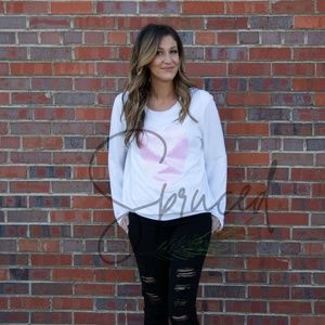 Heart Happy Sparkle Knit